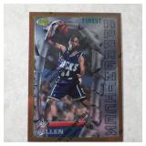 1996-97 TOPPS FINSEST RAY ALLEN ROOKIE CARD BUCKS