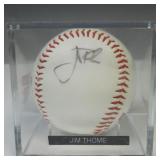 JIM THOME AUTOGRAPHED INDIANS BASEBALL