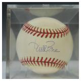 AARON BOONE SIGNED RAWLINGS BASEBALL