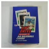 1991 LINE DRIVE DOUBLE A FACTORY SEALED HOBBY BOX
