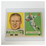 1957 TOPPS FOOTBALL #76 RAY RENFRO BROWNS VINTAGE