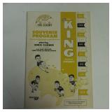 1959 KING & HIS COURT OFFICIAL SOFTBALL PROGRAM