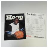 CAVALIERS VS LAKERS 1998 GAME NOTES + PROGRAM