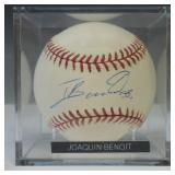 JOAQUIN BENOIT AUTOGRAPHED SIGNED BASEBALL