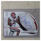 2015 PANINI NT CHRIS CONLEY AUTOGRAPH GEORGIA