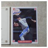 1993 NABISCO DON DRYSDALE AUTOGRAPHED CARD