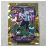 2023 PANINI PRIZM PATRICK MAHOMES GOLD ICE SP
