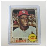 1968 TOPPS BASEBALL #100 BOB GIBSON CARDINALS