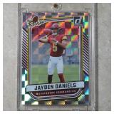 2024 DONRUSS JAYDEN DANIELS THE ROOKIES HOLO RC