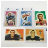 1955 BOWMAN FOOTBALL VINTAGE CARD LOT