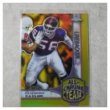 2024 TOPPS CHROME LAWRENCE TAYLOR YELLOW REFRACTOR