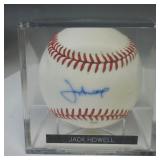 JACK HOWELL AUTOGRAPHED BASEBALL ARIZONA LEAGUE