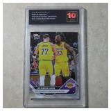 2025-26 TOPPS NOW LEBRON LUKA AGI GEM MINT 10