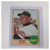 1968 TOPPS BASEBALL #50 WILLIE MAYS GIANTS VINTAGE