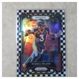 2023 PANINI PRIZM RUSSELL WILSON CHECKERBOARD SSP