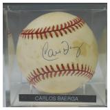 CARLOS BAERGA SIGNED 1995 WORLD SERIES BASEBALL