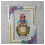 2007 TOPPS ALLEN GINTER ALBERT PUJOLS BAT CARD