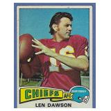 1975 Topps #120 Len Dawson Kansas City Chiefs