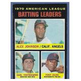 1971 Topps #61 Batting Ldrs Carl Yastrzemski Oliva
