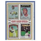1974 Topps #6 Hank Aaron Special 1970-1973
