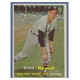 High Grade 1957 Topps #221 Dixie Howell White Sox