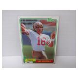 1981 TOPPS JOE MONTANA #216 ROOKIE