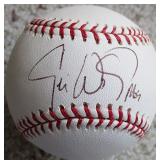 Eric Wedge Signed OML Baseball Cleveland Indians