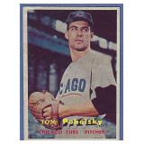 High Grade 1957 Topps #235 Tom Poholski Cubs