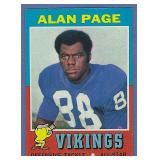 1971 Topps #71 Alan Page Minnesota Vikings