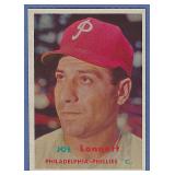 High Grade 1957 Topps #241 Joe Lonnett Phillies