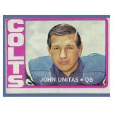1972 Topps #165 John Unitas Baltimore Colts