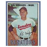 1967 Topps #228 Gil Hodges Washington Senators
