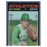 1971 Topps 45 Jim Catfish Hunter Oakland Athletics