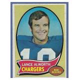 1970 Topps #240 Lance Alworth San Diego Chargers