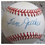 Sam Jethroe Signed ONL Baseball Cleveland Buckeyes