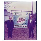 Joe & Luke Sewell Dual Signed 8x10 Photo