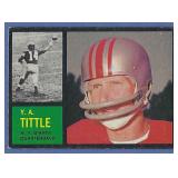 1962 Topps #102 Y.A. Tittle New York Giants