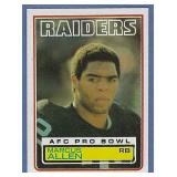 High Grade 1983 Topps #294 Marcus Allen RC Raiders