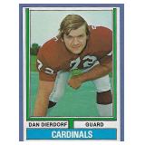 Sharp 1974 Topps #32 Dan Dierdorf 2nd Yr Cardinals