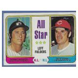 1974 Topps #336 Pete Rose All-Star Left Fielders