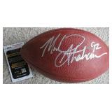 Michael Strahan Signed Official NFL Football JSA