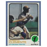 1973 Topps #50 Roberto Clemente Pittsburgh Pirates