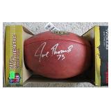 Joe Thomas Signed Official NFL Football Browns