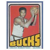 1972-73 Topps #25 Oscar Robertson Milwaukee Bucks
