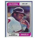1974 Topps #55 Frank Robinson California Angels