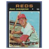 1971 Topps #14 Dave Concepcion RC Cincinnati Reds