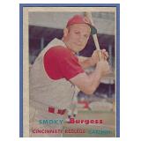 Sharp 1957 Topps #228 Smoky Burgess Cincy Reds