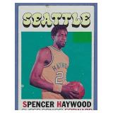 1971-72 Topps #20 Spencer Haywood RC Supersonics