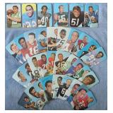 Clean 1970 Topps Super Football Complete Set (35)