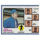 Sharp 1973 Topps #257 Yogi Berra New York Mets